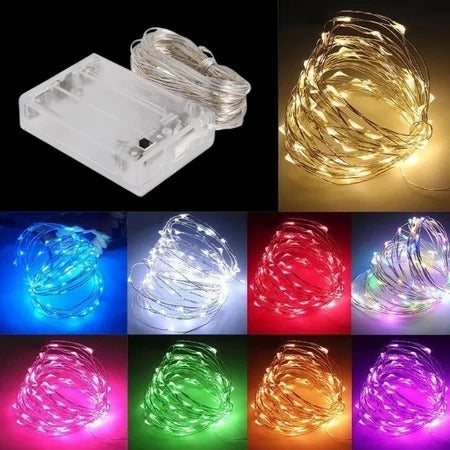Fairy Tale Lamp Battery Box 10M Warm White -Color Light