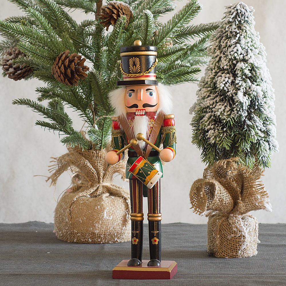 Nutcracker Puppet Tin Soldier Wooden