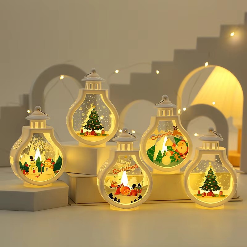 Christmas Lantern LED Lighted Decor