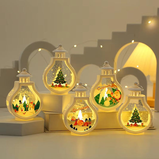 Christmas Lantern LED Lighted Decor