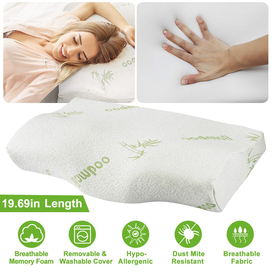Bamboo Memory Foam Sleep Pillow