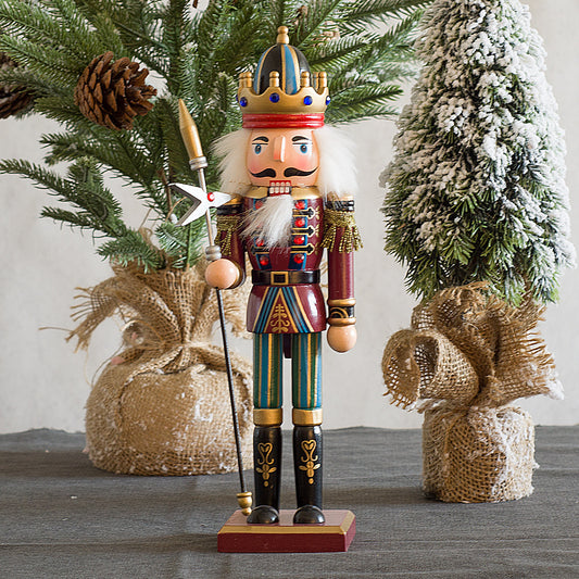 Nutcracker Puppet Tin Soldier Wooden