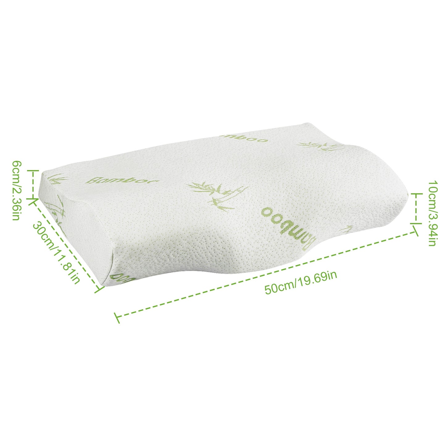 Bamboo Memory Foam Sleep Pillow
